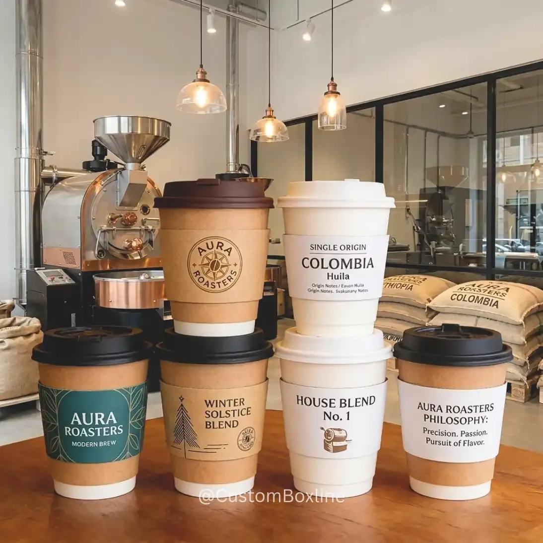 Custom Coffee Wraps