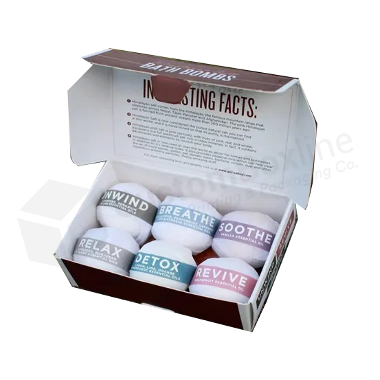 Bath Bomb Gift Boxes Packaging