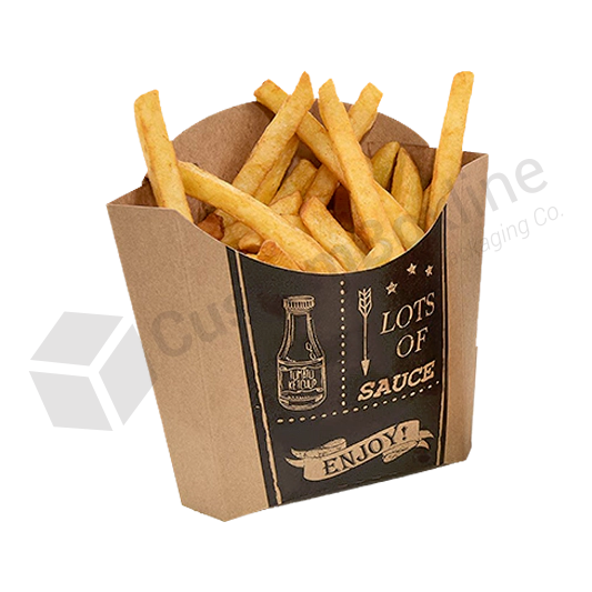 Customizable and Sustainable French Fry Packaging Solutions