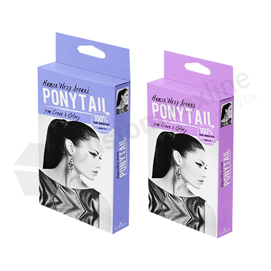 Custom Hair Extension Packaging