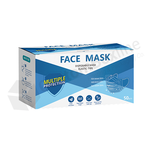 Custom Made Face Mask Packaging