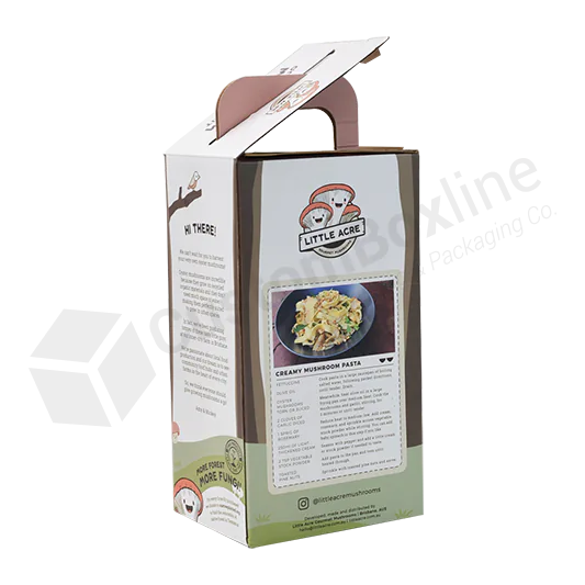 Custom Mushroom Growing Kit Packaging Boxes