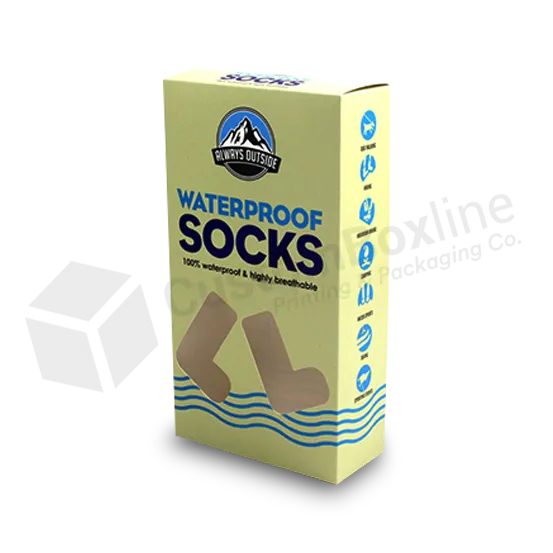 Custom Sock Packaging Boxes