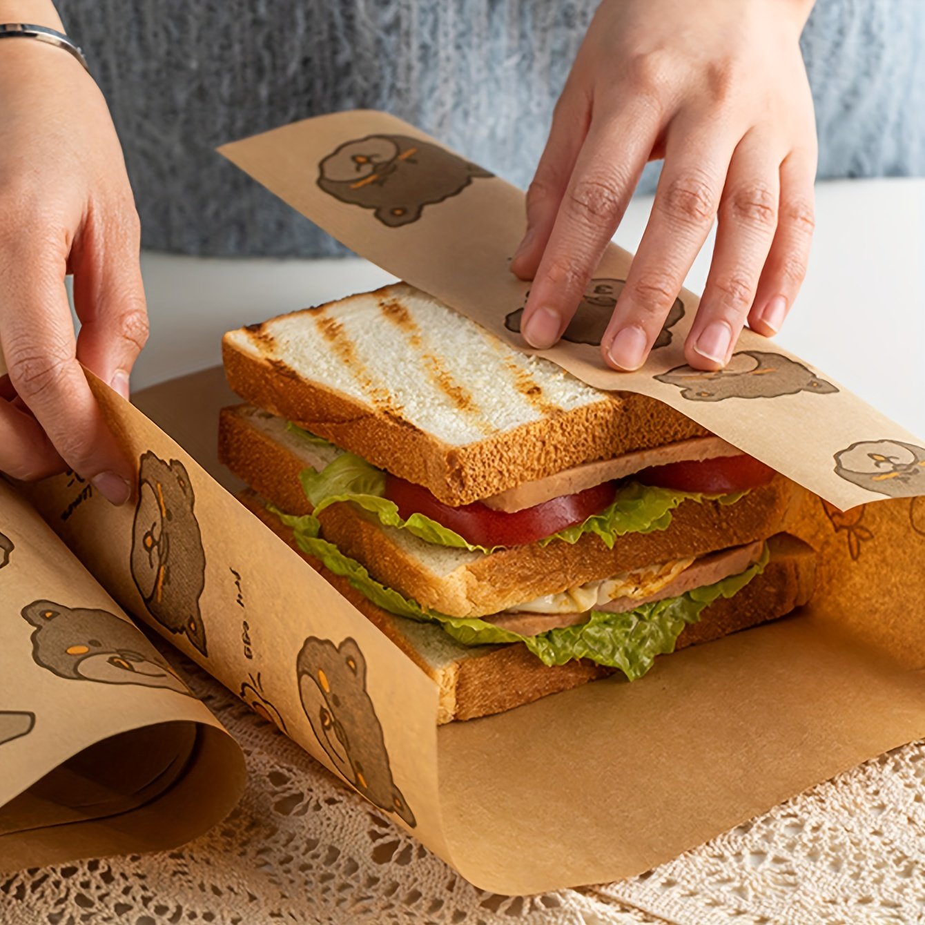 Burger Wrapping Paper