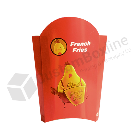 French Fries Holder Paper Box