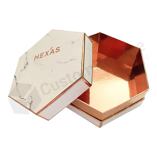 Hexagon Jewelry Boxes with Logo
