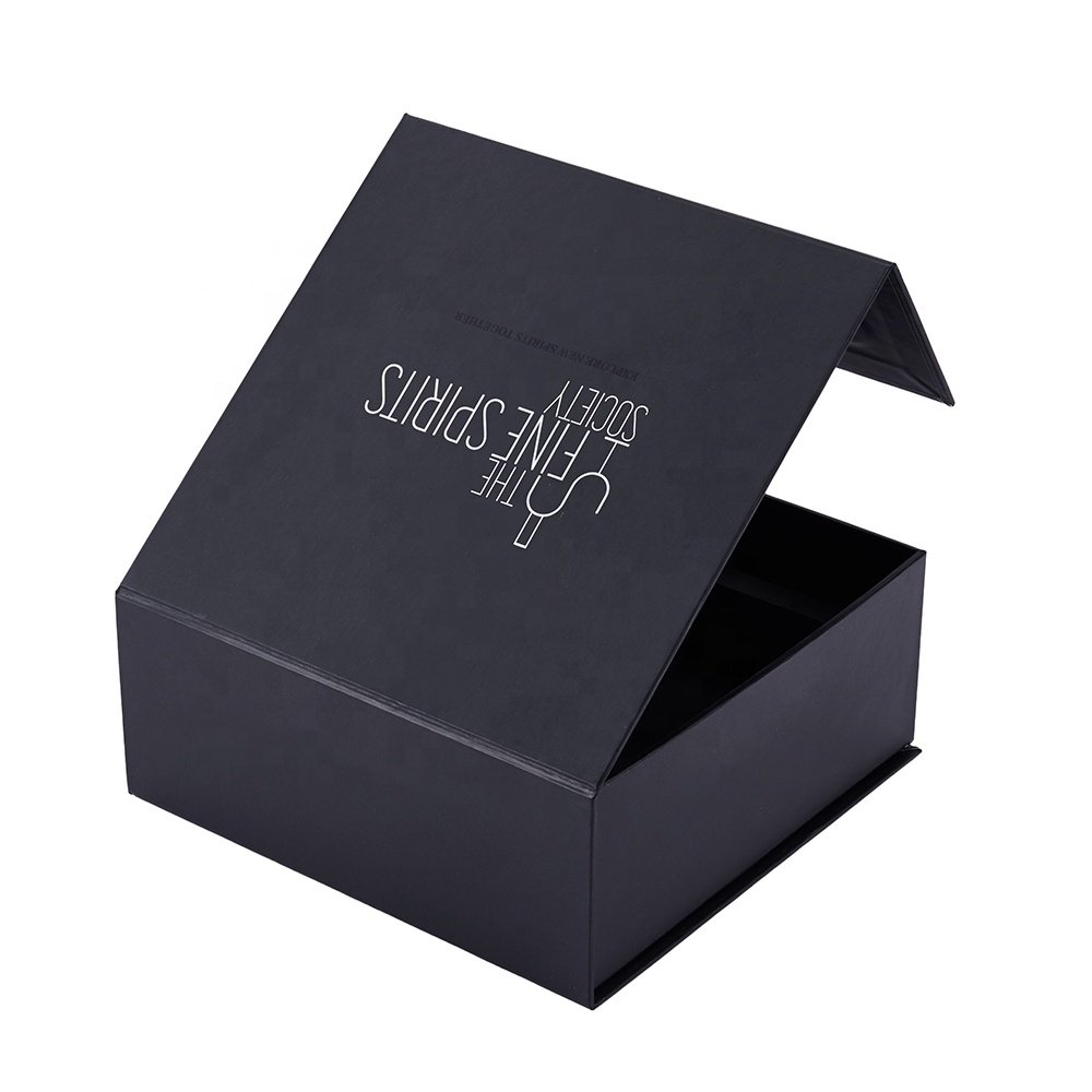 Luxury Matte Black Packaging Box - PRESTIGE CREATIONS FACTORY