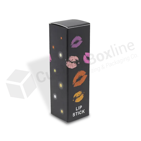 Matte Black Lipstick Box