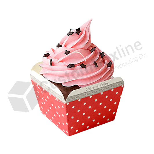 Personalized Individual Cupcake Boxes