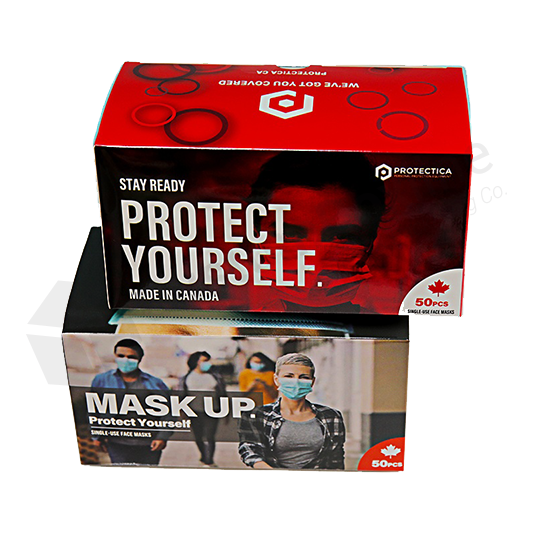 Promotional Face Mask Packaging
