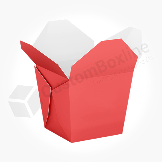 Chinese Takeout Box Template