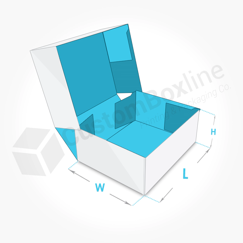 Four Corner Cake Box Template