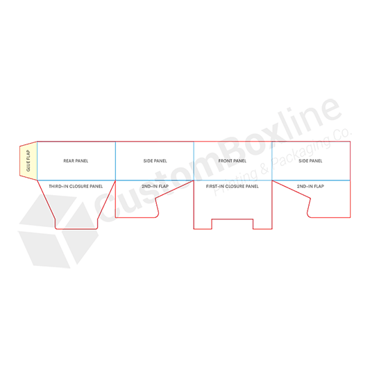 Tray Snap Lock Bottom Template